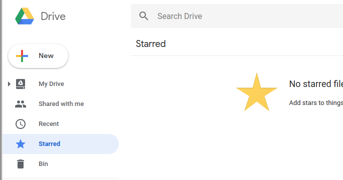 Google Drive - New File