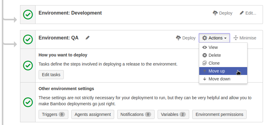 Manual re-ordering of Bamboo environments