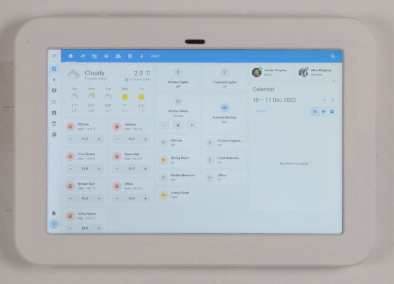 Yet another Home Assistant wall mount dashboard : r/homeassistant