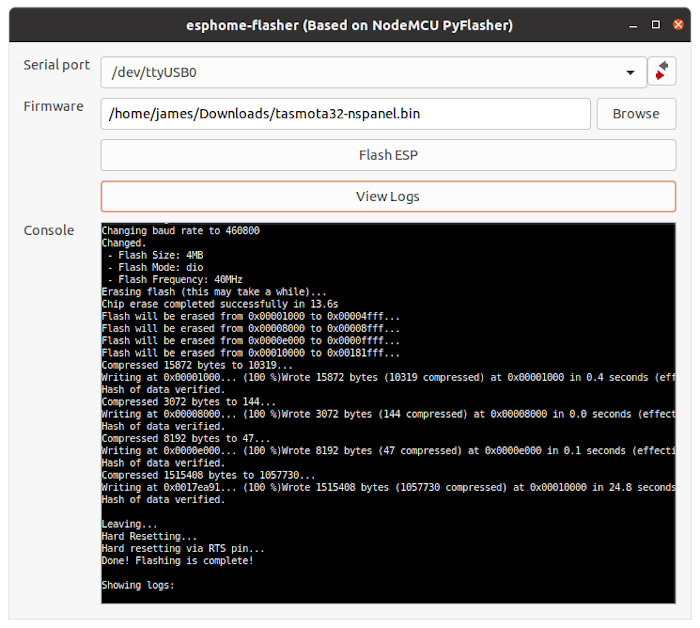 Controlling multiple devices with the Sonoff NSPanel and Tasmota