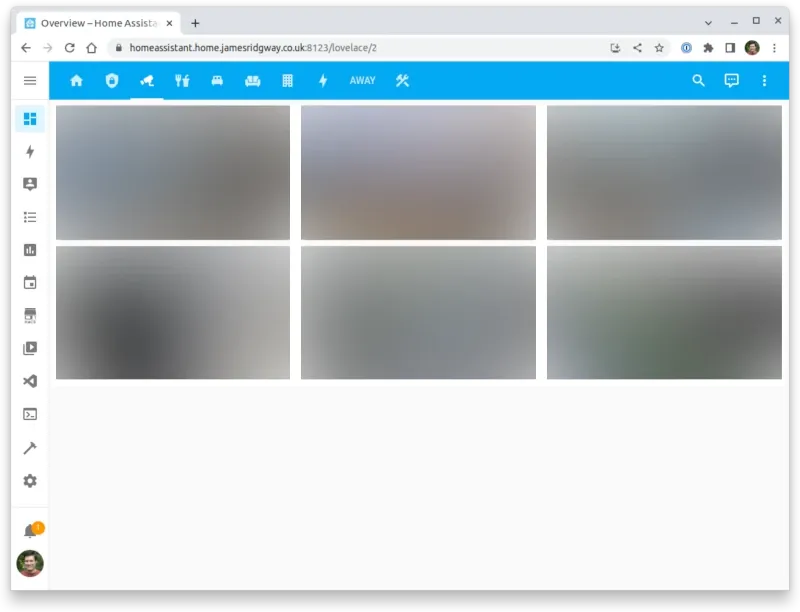 Home Assistant - CCTV Dashboard