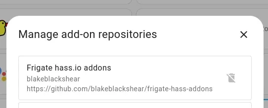 Frigate repo added to Home Assistant Add-on Store