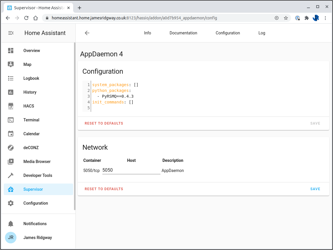 Building custom Home Assistant integrations with Python James Ridgway