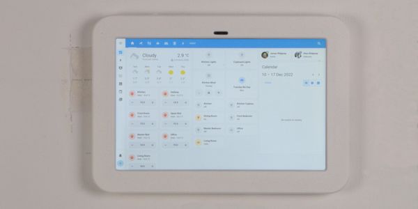 Creating a Wall-Mounted Dashboard for Home Assistant
